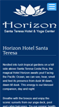 Mobile Screenshot of horizon-yogahotel.com